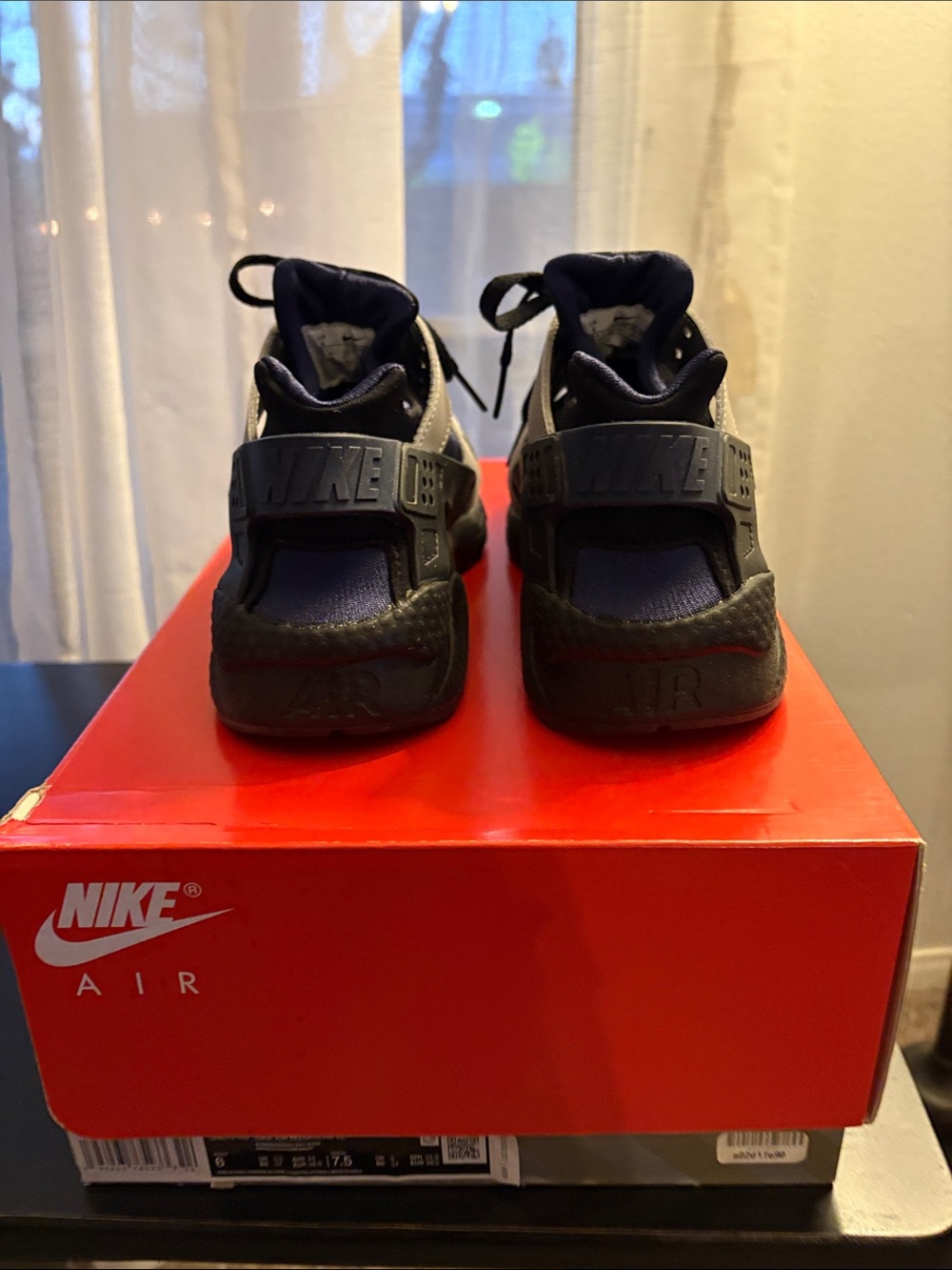 Nike Woman’s Black Navy Athletic Shoes